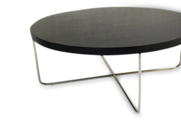 wood+metal+round+coffee+table+rental