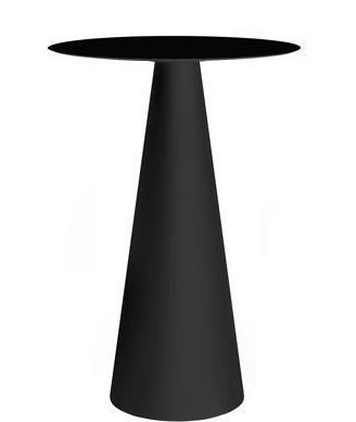 Black high top top table