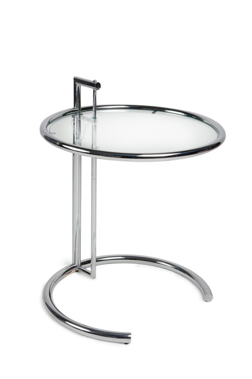 Eileen Gray Adjustable Side Table Greenroom Prop & Event Furniture Rental